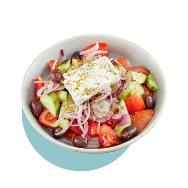 its all greek to me salad bg